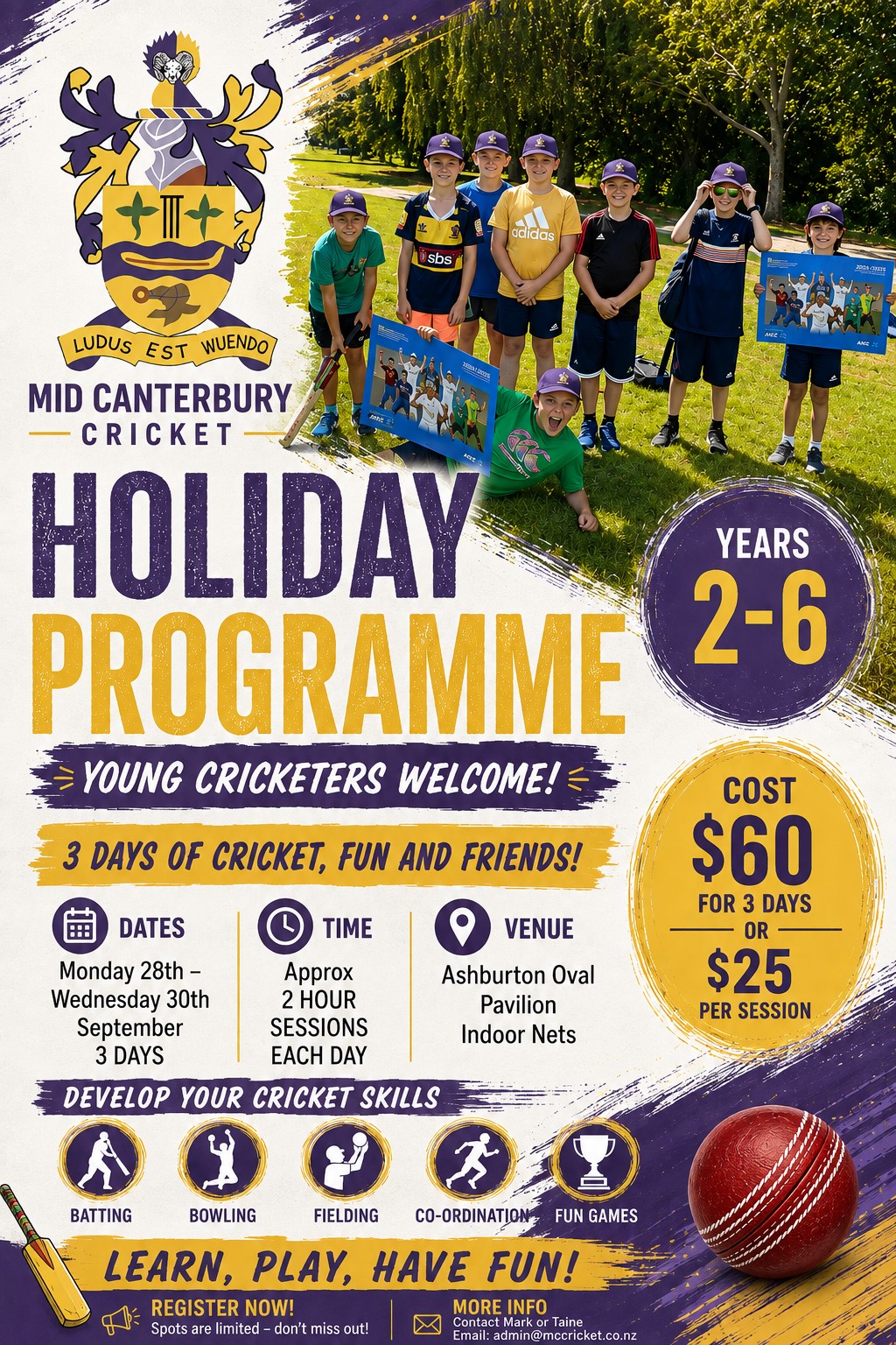 september holiday programme2026